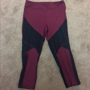 🖤 Red and Black Athletic Leggings 🖤